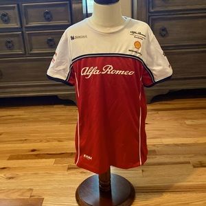 Youth Alfa Romeo Racing Shirt Size 10 🚘